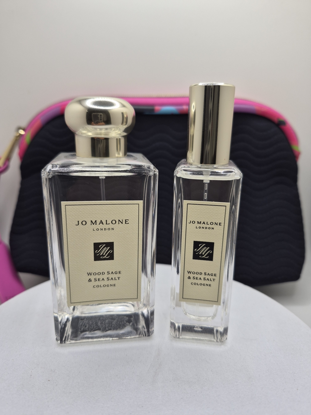 Lot of 2 Wood Sage & Sea Salt Cologne jo malone 3.4fl.oz/1.0floz